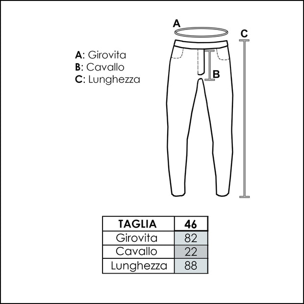 Pantaloni con Strappi Slim Donna - 3969