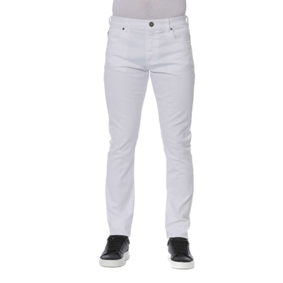 Trussardi Jeans 5 tasche bianco