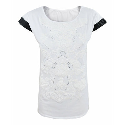 T-Shirt con Stampa Donna - 1095
