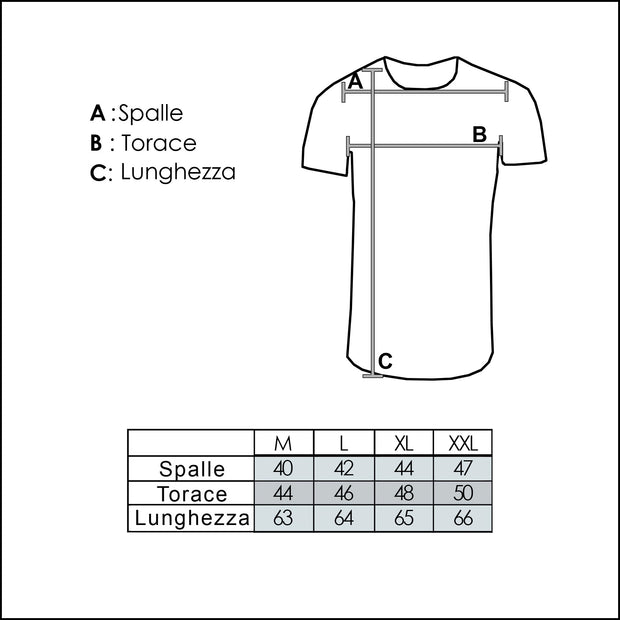 T-Shirt Manica Corta Uomo - 1658