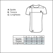 T-Shirt Scollo a V Uomo - 1670