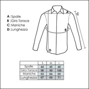Camicia Manica Lunga Slim Uomo - 2450