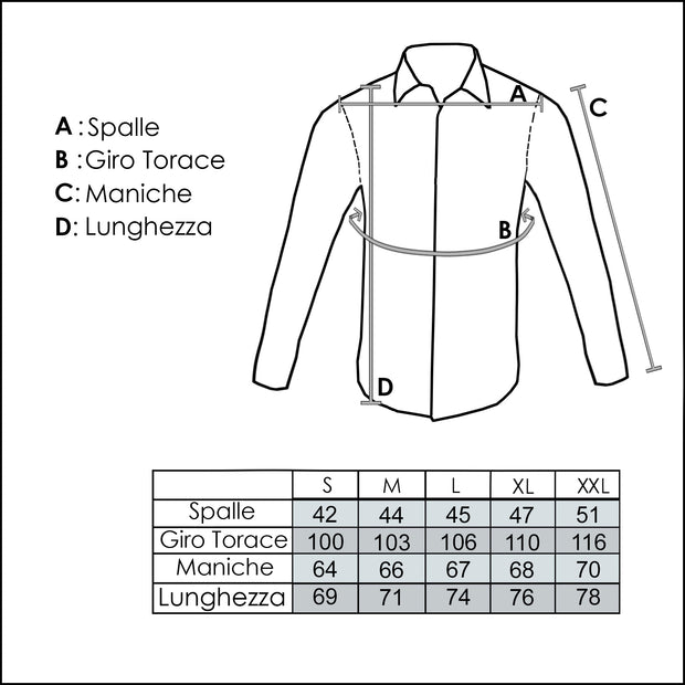 Camicia Manica Lunga Casual Uomo - 2452