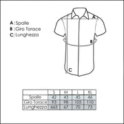 Camicia Maniche Corte Slim Uomo - 2463