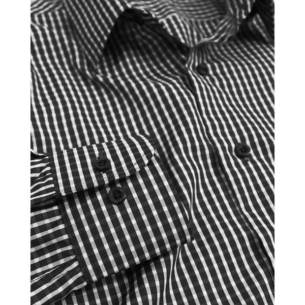 Camicia Manica Lunga a Quadri Uomo - 2466