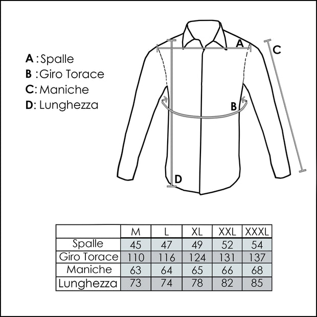 Camicia Manica Lunga Uomo - 2470