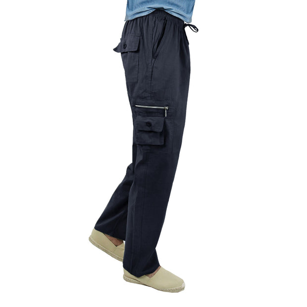 Pantalone con Tasconi Laterali Uomo - 3478