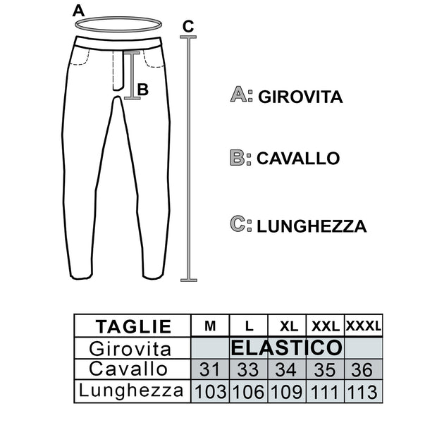 Pantalone Mimetico Cargo Uomo - 3802