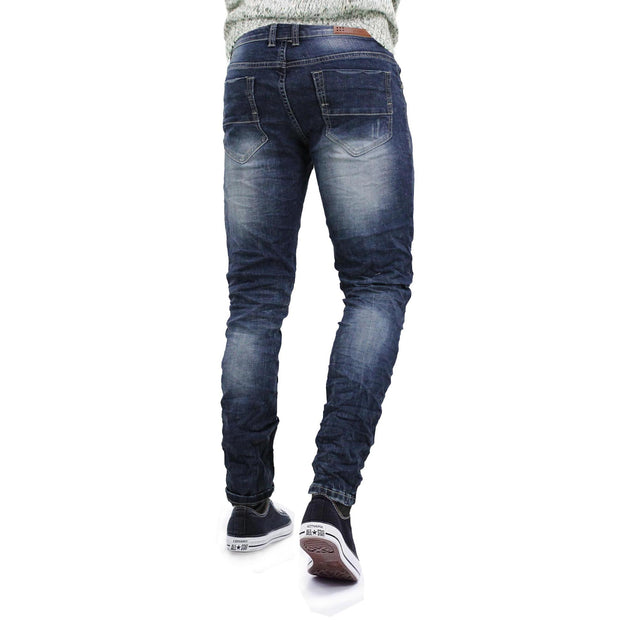 Jeans Slim Strappato Uomo - 3850
