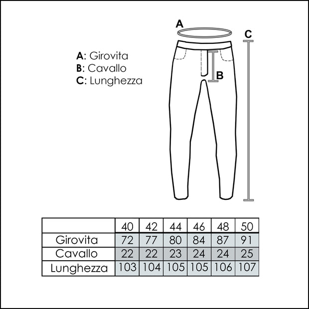 Pantaloni Chino Aderenti Uomo - 3916