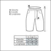 Pantaloni Gamba Larga 3/4 Donna - 3919