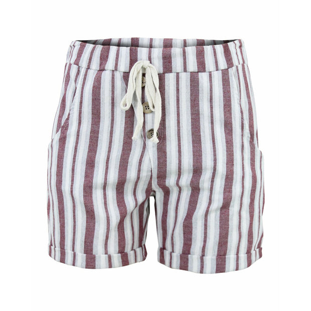 Shorts a Righe Donna - 3992