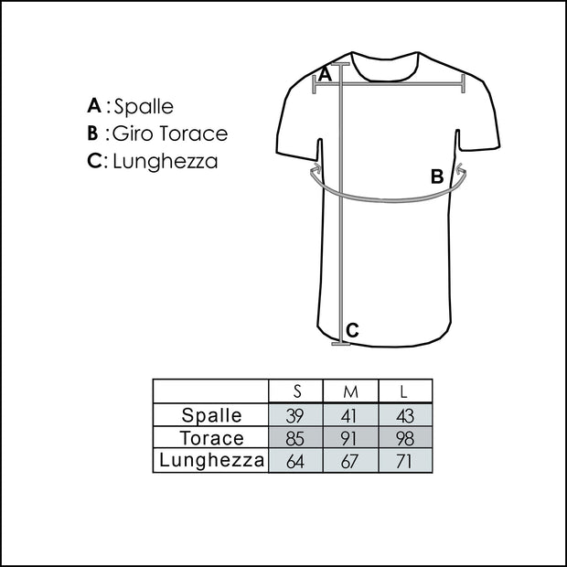 T-Shirt Stampata Uomo - 6799