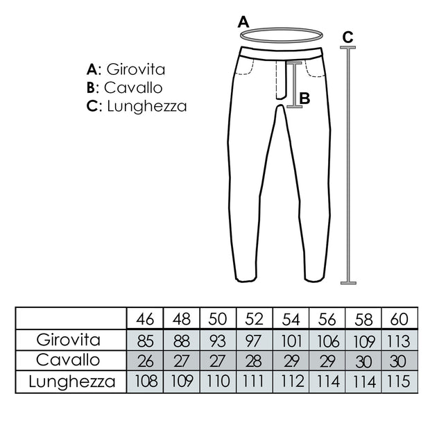 Pantaloni con Tasconi Uomo - 3896