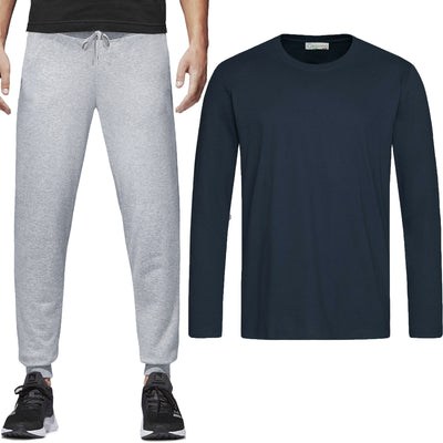 Completo Sportivo Basic Uomo T-shirt + Pantaloni-G7020